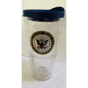 TERVIS UNITED STATES NAVY Tumbler 24 Oz With Lid Travel Insulated Cup